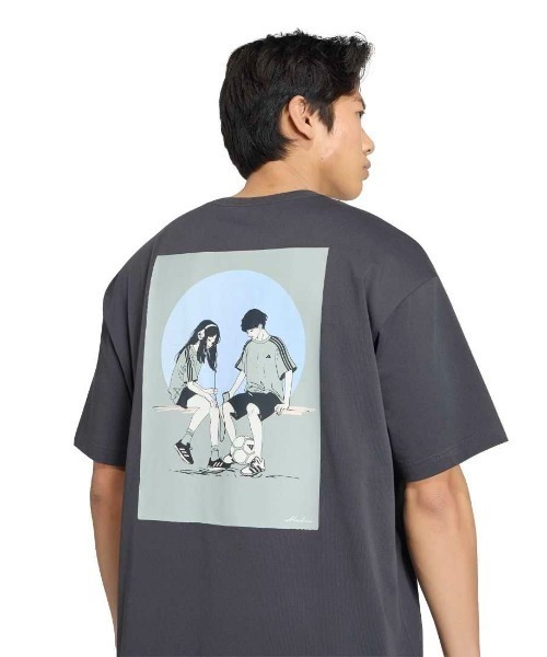 adidas(アディダス)の「【別注】アディダス adidas アニメ グラフィック サマーTシャツ 限定コラボ(Tシャツ/カットソー・メンズ・ホワイト/ダークグレー・S/M/L/LL/3L)」の9枚目の写真