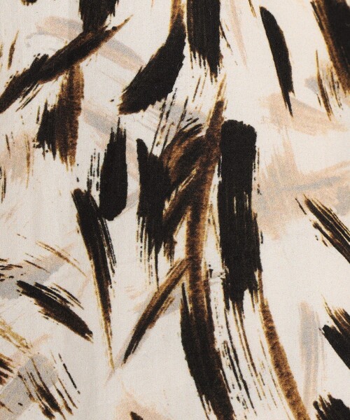 HAVERSACK(ハバーザック)の「HAVERSACK ATTIRE コットン総柄 スタンドカラーロングスリーブシャツ(シャツ/ブラウス・メンズ・ベージュ系その他・L/M)」の11枚目の写真