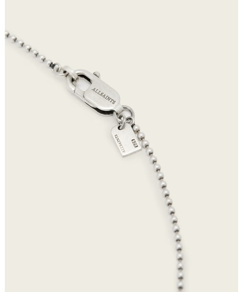ALLSAINTS(オールセインツ)の「JAY BALL CHAIN SMALL NECKLACE | JAY ボール チェーン スモール ネックレス(ネックレス・メンズ・シルバー・ONE SIZE)」の6枚目の写真