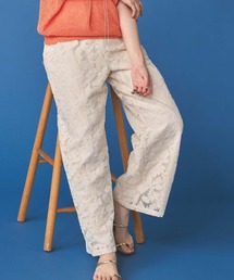 Gready Brilliant | クロスステッチ刺繍ワイドパンツ(その他パンツ)