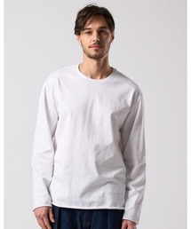 wjk | cut-off crew-neck L/S(Tシャツ/カットソー)