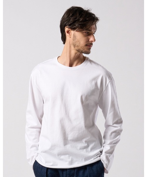 wjk（ダヴルジェイケイ）の「cut-off crew-neck L/S（Tシャツ/カットソー・メンズ・ブラック/ホワイト・X-LARGE/LARGE/MEDIUM/SMALL）」の12枚目の写真
