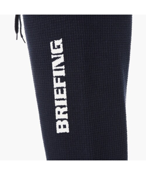 BRIEFING(ブリーフィング)の「【BRIEFING GOLF/ブリーフィングゴルフ】LW THERMAL KNIT JOGGER PANTS(スウェットパンツ・メンズ・チャコール/ネイビー・L/M/S)」の5枚目の写真