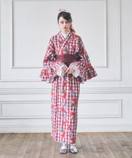 4/8まで販売】セパレート浴衣(3点セット)（浴衣）｜Lovilyn