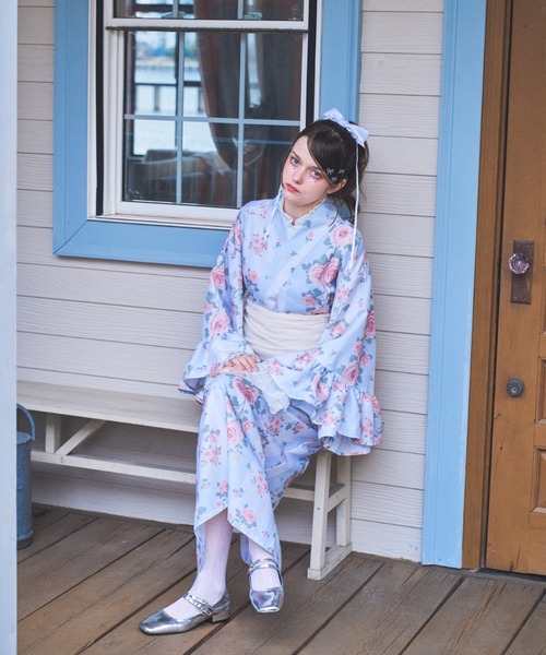 Lovilyn（ラヴィリン）の「【再販】セパレート浴衣(3点セット)（浴衣
