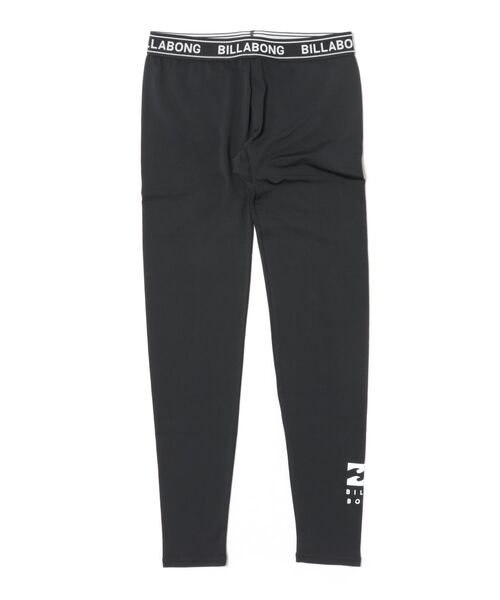 BILLABONG(ビラボン)の「BILLABONG/ビラボン 水着 ラッシュガード レギンス 水陸両用 LOGO BAND UV LEGGINGS BG013400 UT(その他パンツ・レディース・ブラック×ホワイト/ブラック×ブルー・M)」の1枚目の写真