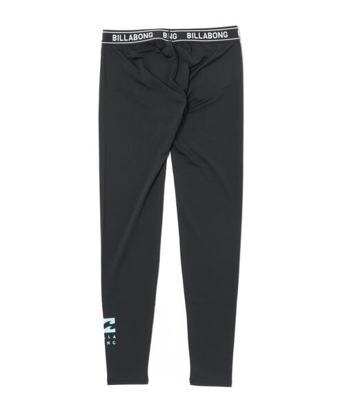 BILLABONG(ビラボン)の「BILLABONG/ビラボン 水着 ラッシュガード レギンス 水陸両用 LOGO BAND UV LEGGINGS BG013400 UT(その他パンツ・レディース・ブラック×ホワイト/ブラック×ブルー・M)」の4枚目の写真
