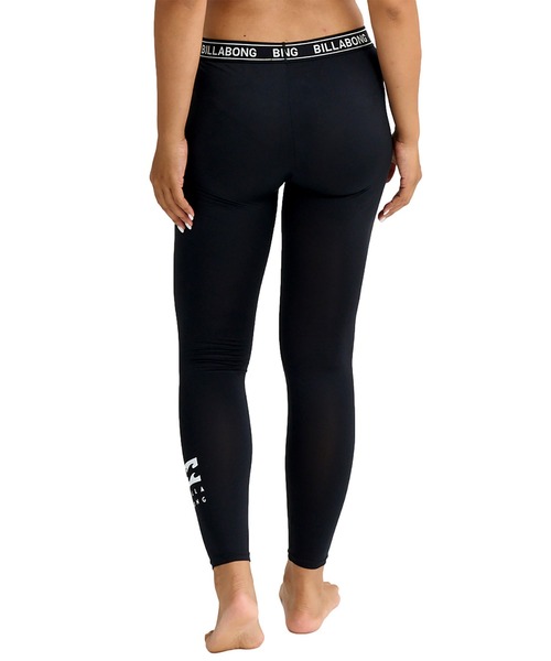 BILLABONG(ビラボン)の「BILLABONG/ビラボン 水着 ラッシュガード レギンス 水陸両用 LOGO BAND UV LEGGINGS BG013400 UT(その他パンツ・レディース・ブラック×ホワイト/ブラック×ブルー・M)」の6枚目の写真