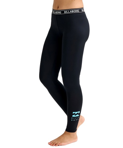 BILLABONG(ビラボン)の「BILLABONG/ビラボン 水着 ラッシュガード レギンス 水陸両用 LOGO BAND UV LEGGINGS BG013400 UT(その他パンツ・レディース・ブラック×ホワイト/ブラック×ブルー・M)」の10枚目の写真