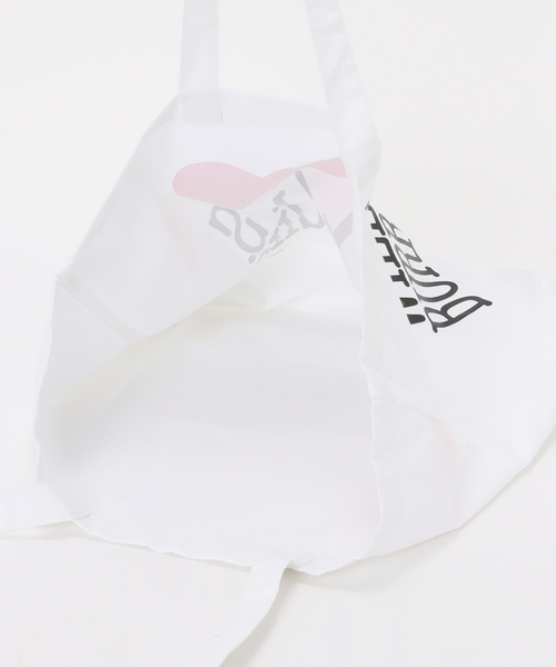 Oriens JOURNAL STANDARD（オリエンス ジャーナルスタンダード）の「【nancy/ナンシー】BURROUGH TOTE BAG（トートバッグ・レディース・ホワイト/ブラック・FREE）」の10枚目の写真