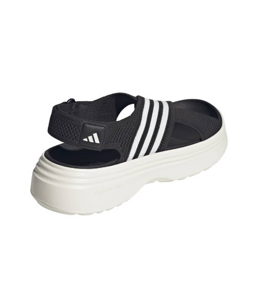 adidas(アディダス)の「アディダス adidas ライフスタイル サンダル(サンダル・レディース・ブラック・23.5cm/24.5cm/25.5cm/26.5cm)」の4枚目の写真