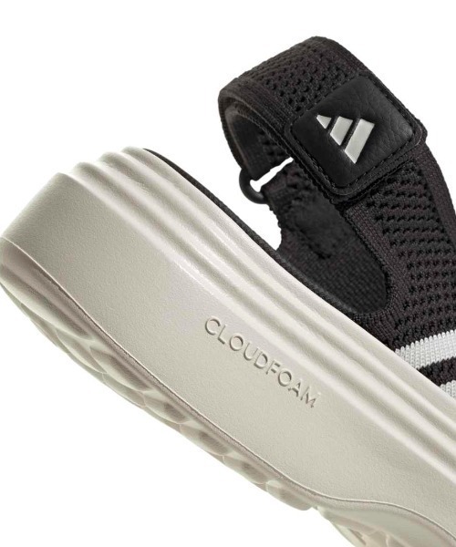 adidas(アディダス)の「アディダス adidas ライフスタイル サンダル(サンダル・レディース・ブラック・23.5cm/24.5cm/25.5cm/26.5cm)」の8枚目の写真