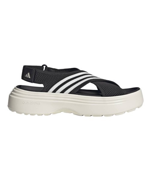 adidas(アディダス)の「アディダス adidas ライフスタイル サンダル(サンダル・レディース・ブラック・23.5cm/24.5cm/25.5cm/26.5cm)」の12枚目の写真