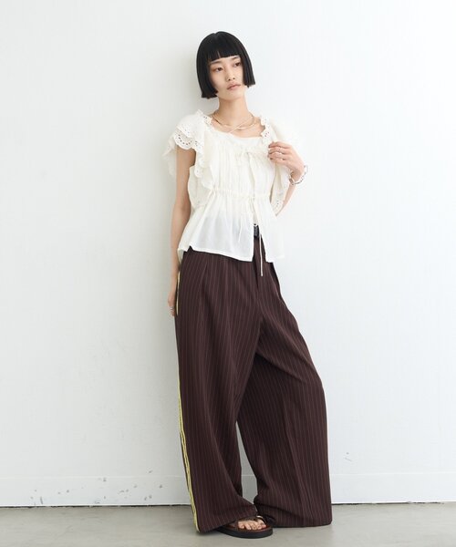 CIAOPANIC TYPY(チャオパニックティピー)の「【india】2WAYショルダーレースビスチェブラウス(シャツ/ブラウス・レディース・ブラック/レッド/ホワイト・ONE SIZE)」の13枚目の写真