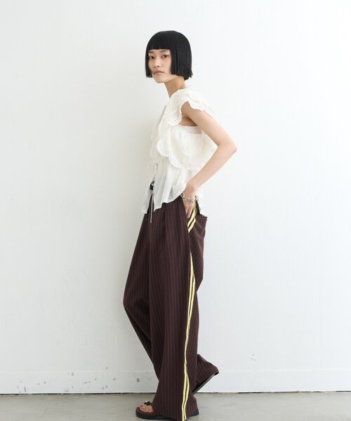 CIAOPANIC TYPY(チャオパニックティピー)の「【india】2WAYショルダーレースビスチェブラウス(シャツ/ブラウス・レディース・ブラック/レッド/ホワイト・ONE SIZE)」の14枚目の写真