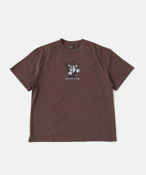 BRAIN DEAD(ブレインデット)の「BRAIN DEAD / ブレインデッド TIME IS NIGH T-SHIRT(Tシャツ/カットソー・メンズ・パープル系その他・LARGE/MEDIUM)」の1枚目の写真