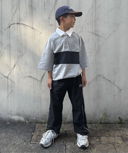 BREEZE(ブリーズ)の「【吸水速乾】サマーエール サラっとエアーストレッチパンツ(その他パンツ・キッズ・グリーン/ブラック/グレー/ブルー・140/130/120/110/100/90/80)」の5枚目の写真