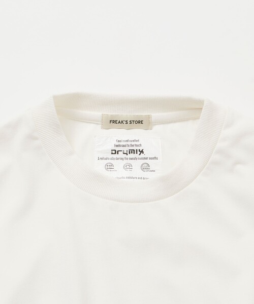 FREAK'S STORE(フリークスストア)の「限定展開 Drymix(R)/ドライミックス リラックスフィット サイドポケット Tシャツ/速乾/UVカット(Tシャツ/カットソー・メンズ・ネイビー/ホワイト/チャコールグレー/ブラック・SMALL/MEDIUM/LARGE)」の6枚目の写真