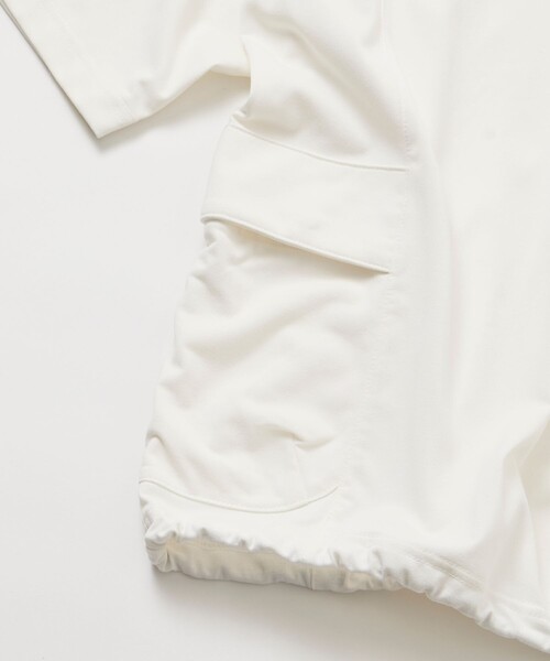 FREAK'S STORE(フリークスストア)の「限定展開 Drymix(R)/ドライミックス リラックスフィット サイドポケット Tシャツ/速乾/UVカット(Tシャツ/カットソー・メンズ・ネイビー/ホワイト/チャコールグレー/ブラック・SMALL/MEDIUM/LARGE)」の9枚目の写真