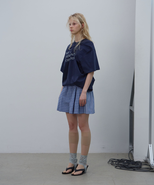 LCDC TM(エルシーディーシーティーエム)の「CHECK PLEATED SHORTS (BLUE)(その他パンツ・レディース・その他・OS)」の8枚目の写真