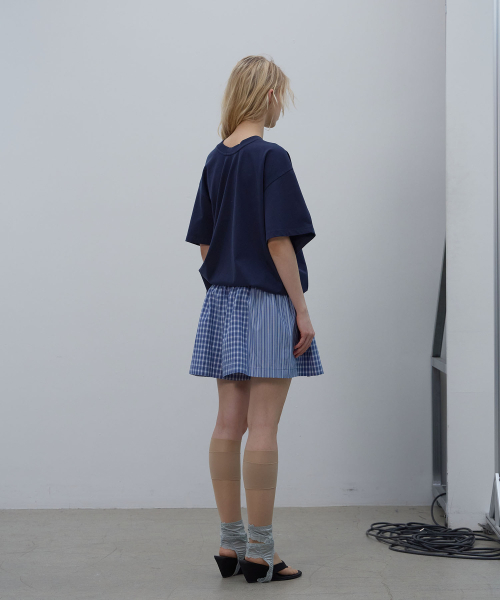 LCDC TM(エルシーディーシーティーエム)の「CHECK PLEATED SHORTS (BLUE)(その他パンツ・レディース・その他・OS)」の7枚目の写真
