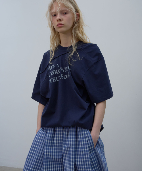 LCDC TM(エルシーディーシーティーエム)の「CHECK PLEATED SHORTS (BLUE)(その他パンツ・レディース・その他・OS)」の2枚目の写真