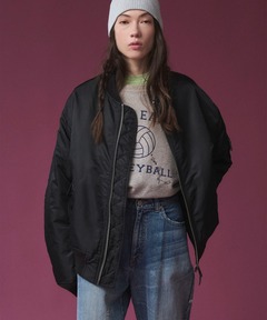 【TOP KHAKI】MA-1 ナイロンジャケット