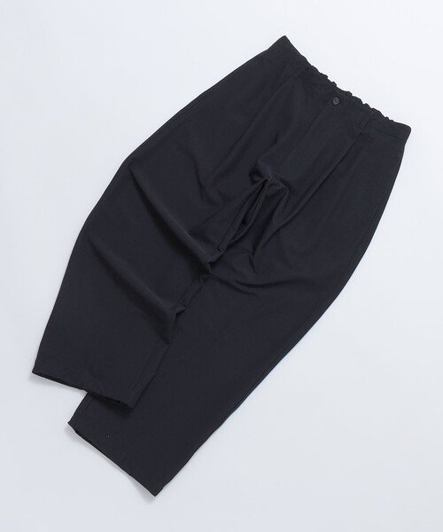 SHIPS Colors(シップス カラーズ)の「【WEB限定】SHIPS Colors:〈洗濯機可能〉2WAY ストレッチ イージー ワイド パンツ(その他パンツ・メンズ・ダークグレー/ベージュ/ネイビー・MEDIUM/LARGE/X-LARGE)」の4枚目の写真