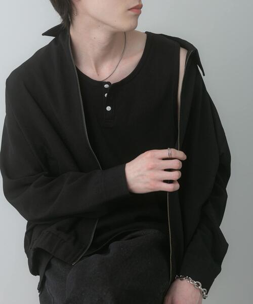 SENSE OF PLACE by URBAN RESEARCH(センスオブプレイスバイアーバンリサーチ)の「『別注』Healthknit×SENSE OF PLACE タンクトップ(タンクトップ・メンズ・ブラック/オートミール/ホワイト・MEDIUM/LARGE)」の9枚目の写真