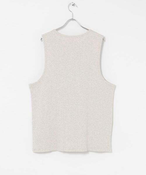 SENSE OF PLACE by URBAN RESEARCH(センスオブプレイスバイアーバンリサーチ)の「『別注』Healthknit×SENSE OF PLACE タンクトップ(タンクトップ・メンズ・ブラック/オートミール/ホワイト・MEDIUM/LARGE)」の16枚目の写真