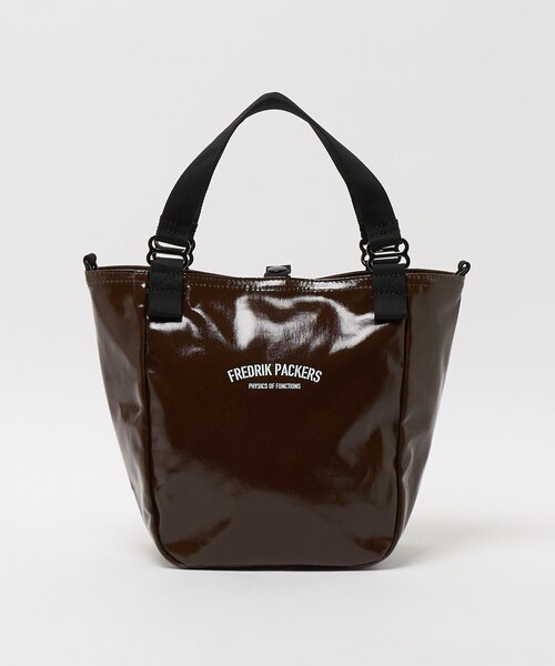 FREDRIK PACKERS(フレドリックパッカーズ)の「【別注/WEB限定】<FREDRIK PACKERS>MISSION トートバッグ(トートバッグ・レディース・ブラック/ダークブラウン・FREE)」の7枚目の写真