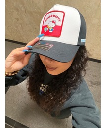 E-COME（イーカム）の「サンリオ ハローキティ メッシュキャップ［KT-CP04 SANRIO HELLO KITTY WAPPEN TWILL CAP］（キャップ）」