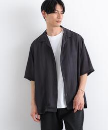 デザインストライプシャツ 半袖