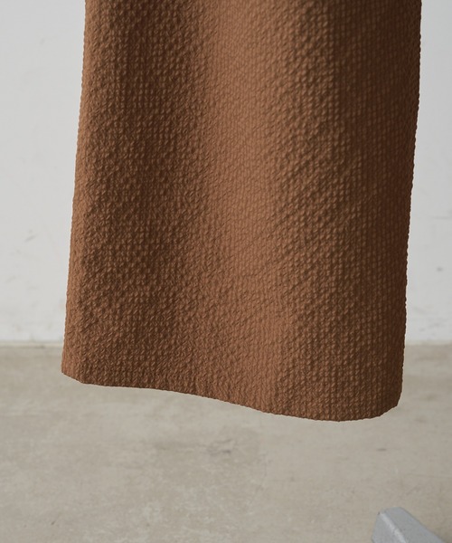 PUAL CE CIN（ピュアルセシン）の「【WEB限定／セットアップ対応】UVカット・撥水加工水陸両用ロングパンツ（ラッシュガード・レディース・キャメル/チェック/ブラック・FREE）」の15枚目の写真