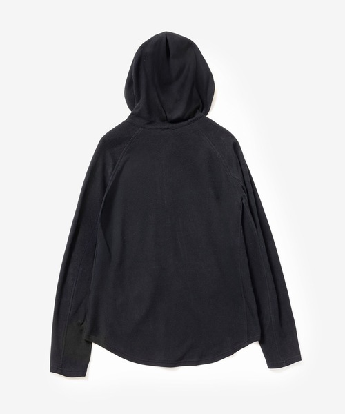 ATTACHMENT（アタッチメント）の「VI/PE スムース ジップアップ ライトフーディ / VI/PE SMOOTH ZIP-UP LIGHT HOODIE（パーカー・メンズ・ブラック/オフホワイト/ダークグレー・2/1/4/3）」の5枚目の写真