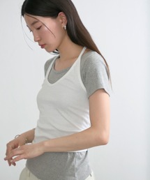 Basic Slim Half Sleeve Tee / ベーシックスリムハーフスリーブT
