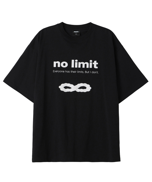 URBANAGE(アーバンエイジ)の「ノーリミットオーバー半袖_ブラック(Tシャツ/カットソー・レディース・その他・MEDIUM/LARGE)」の2枚目の写真
