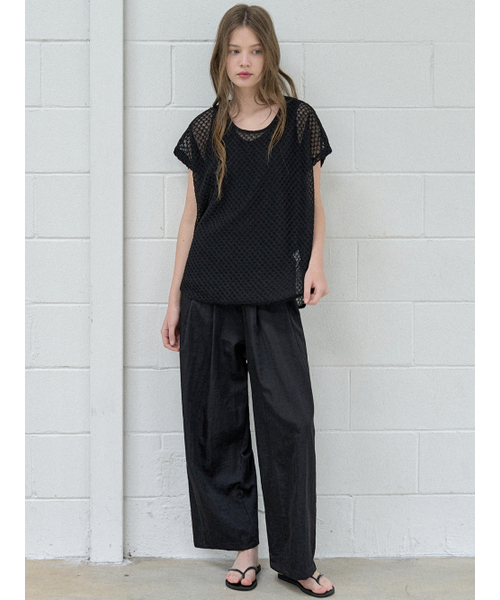 AVANT-G(アバン)の「Poncho Oversized Knit - BLACK(ニット/セーター・レディース・その他・FREE)」の5枚目の写真