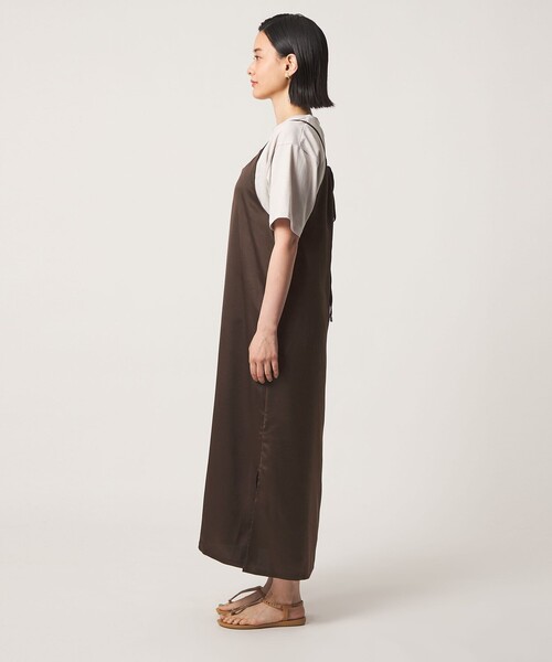 A DAY IN THE LIFE UNITED ARROWS(アデイインザライフユナイテッドアローズ)の「キャミワンピ+ロゴT ‐セットアイテム‐ <A DAY IN THE LIFE>(ワンピース・レディース・ダークグレー/ダークブラウン/ブラック・FREE)」の10枚目の写真