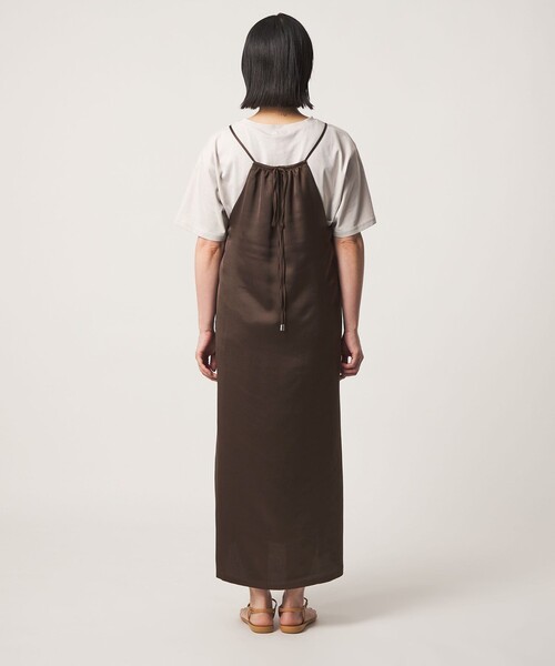A DAY IN THE LIFE UNITED ARROWS(アデイインザライフユナイテッドアローズ)の「キャミワンピ+ロゴT ‐セットアイテム‐ <A DAY IN THE LIFE>(ワンピース・レディース・ダークグレー/ダークブラウン/ブラック・FREE)」の11枚目の写真