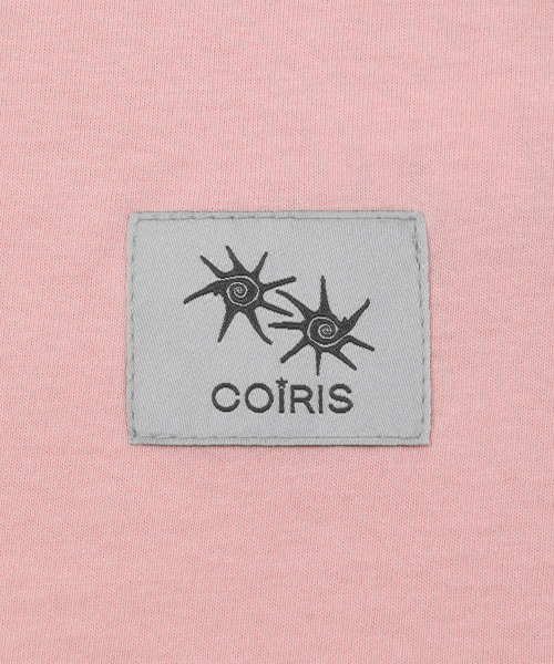 COIRIS（コイリス）の「モグアップルドット半袖Tシャツ（2カラー）（Tシャツ/カットソー・レディース・PINK/バーガンディー・FREE）」の6枚目の写真
