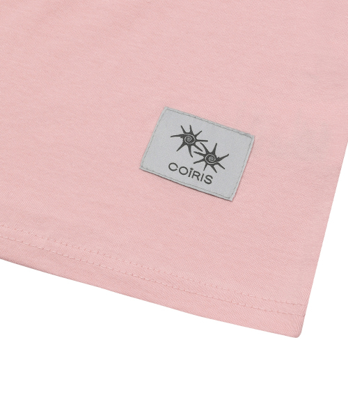COIRIS（コイリス）の「モグアップルドット半袖Tシャツ（2カラー）（Tシャツ/カットソー・レディース・PINK/バーガンディー・FREE）」の7枚目の写真