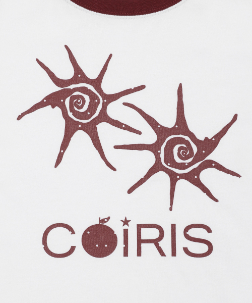 COIRIS（コイリス）の「モグアップルドット半袖Tシャツ（2カラー）（Tシャツ/カットソー・レディース・PINK/バーガンディー・FREE）」の10枚目の写真
