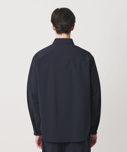 BEAUTY&YOUTH UNITED ARROWS(ビューティーアンドユースユナイテッドアローズ)の「【WEB限定】360°MASTER ヴァーブ ロングスリーブ シャツ セットアップ対応 撥水 ストレッチ ウォッシャブル(シャツ/ブラウス・メンズ・ネイビー・XL/L/M/S)」の8枚目の写真
