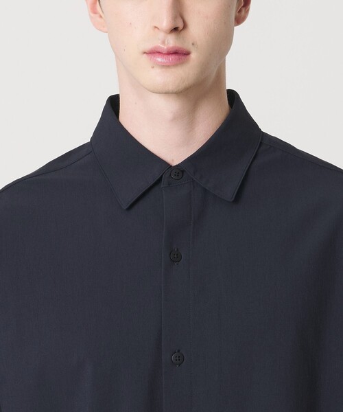 BEAUTY&YOUTH UNITED ARROWS(ビューティーアンドユースユナイテッドアローズ)の「【WEB限定】360°MASTER ヴァーブ ロングスリーブ シャツ セットアップ対応 撥水 ストレッチ ウォッシャブル(シャツ/ブラウス・メンズ・ネイビー・XL/L/M/S)」の9枚目の写真