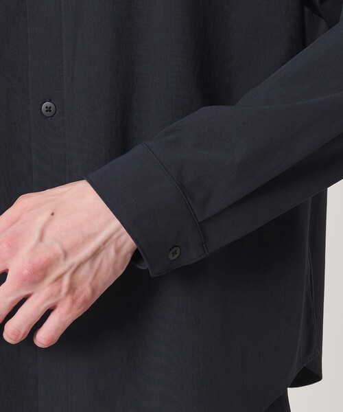 BEAUTY&YOUTH UNITED ARROWS(ビューティーアンドユースユナイテッドアローズ)の「【WEB限定】360°MASTER ヴァーブ ロングスリーブ シャツ セットアップ対応 撥水 ストレッチ ウォッシャブル(シャツ/ブラウス・メンズ・ネイビー・XL/L/M/S)」の10枚目の写真