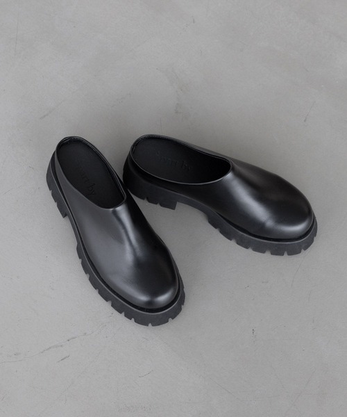 A part by(アパートバイ)の「ボリュームスリッポン(スリッポン・レディース・ブラック/ブラウン・LARGE/MEDIUM)」の10枚目の写真