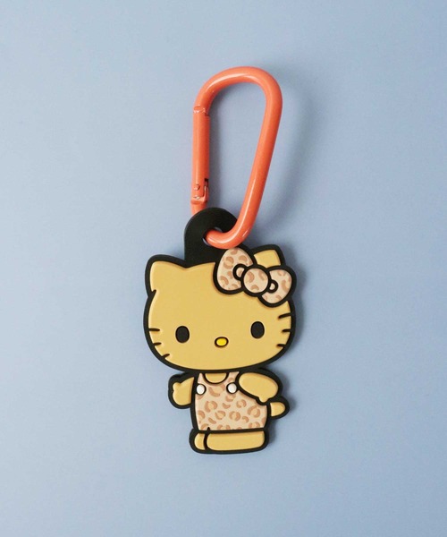 SANRIO/サンリオ〉 日焼け ラバーマスコット付きカラビナ ZELK1
