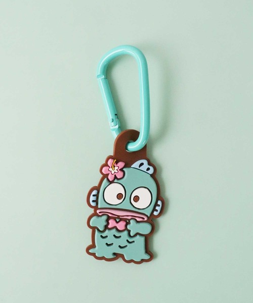SANRIO/サンリオ〉 日焼け ラバーマスコット付きカラビナ ZELK1
