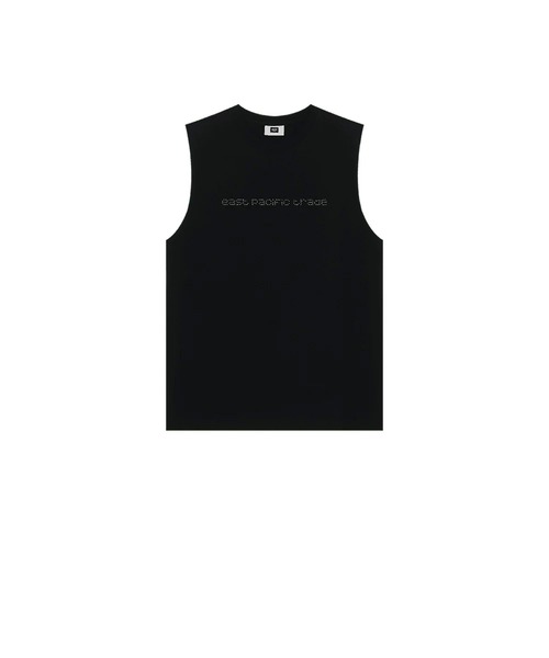 EPT(イーピーティー)の「Studded Sleeveless T-Shirt (Black)(Tシャツ/カットソー・レディース・ブラック・LARGE/MEDIUM/SMALL)」の1枚目の写真